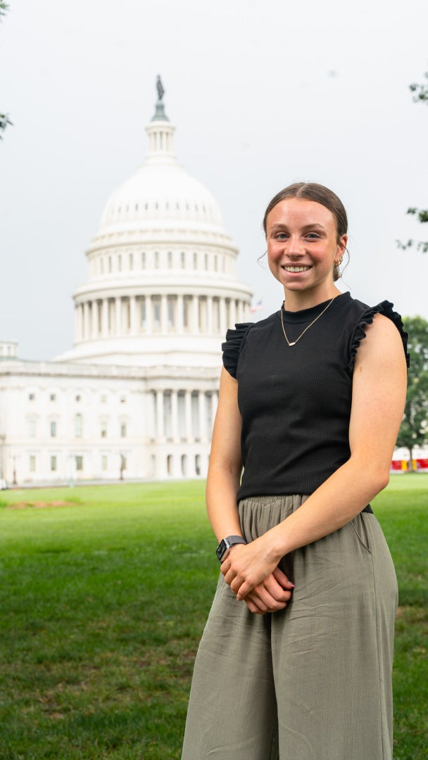 picture of Grace Officer at the Capitol